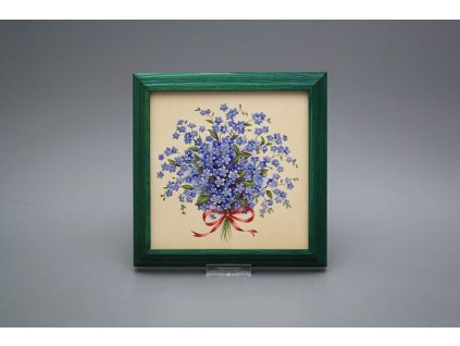 Obrázek 18x18cm Pomněnky kZLB č. 1