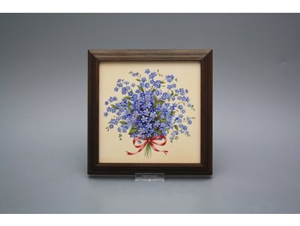 Obrázek 18x18cm Pomněnky kTHB č. 1