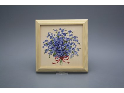 Obrázek 18x18cm Pomněnky kPBB č. 1