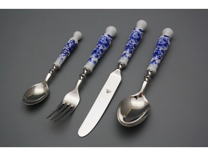 Souprava příborů Bohemia 1987 Luční kvítí BB 4dílná č. 1