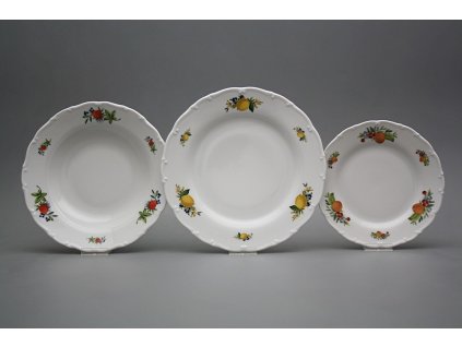 Talířová souprava Ofélie Fruit Harmony 24dílná ABB č. 1