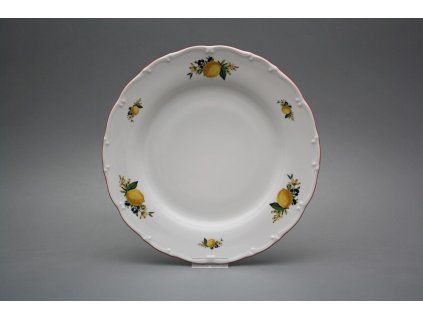 Talíř mělký 25cm Ofélie Lemon ACL č. 1