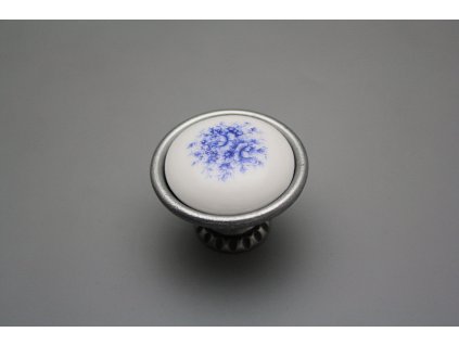 Rustikální úchytka Bohemia 40mm Royal Blue FV č. 1