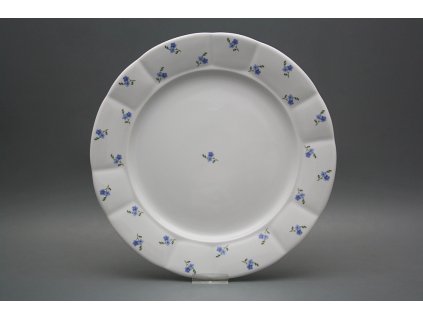 Talíř mělký 28cm Benedikt Pomněnky Házenky FBB č. 1