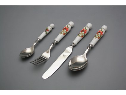 Souprava příborů Bohemia 1987 Vánoční hvězda 4dílná GL Lux č. 1