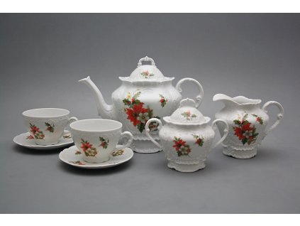 Čajová souprava Opera Vánoční hvězda 15dílná BB č. 1