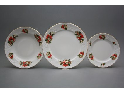 Talířová souprava Opera Vánoční hvězda 36dílná AGL č. 1