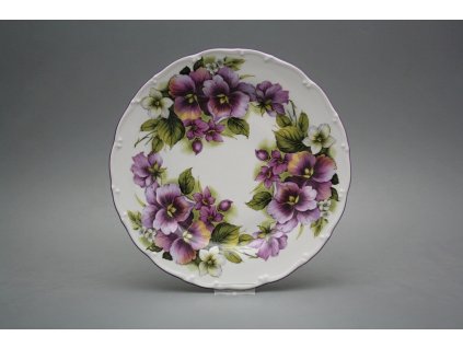 Talíř mělký 25cm Ofélie Macešky CvFL č. 1