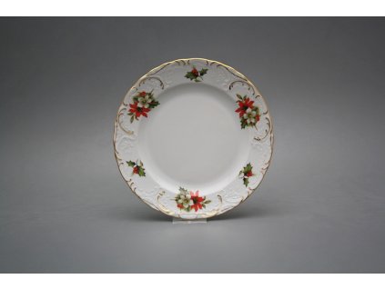 Talíř dezertní 19,5cm Opera Vánoční hvězda AGL Lux č. 1