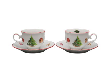 VANSTR ČAJOVÁ SOUPRAVA OFÉLIE CHRISTMAS TREE CL 10