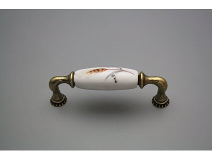 Rustikální úchytka Bohemia 96mm Obilí č. 1