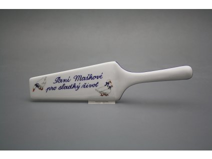 Dortová lopatka s věnováním Husy ML č. 1