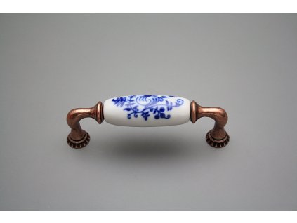 Rustikální úchytka Bohemia 96mm Cibulák Granátové jablko CU č. 1