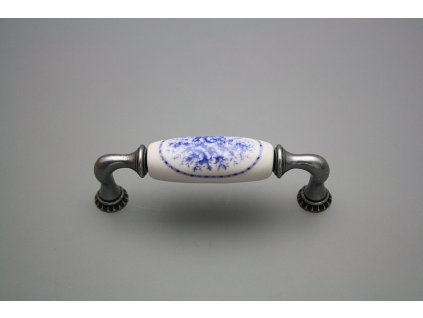 Rustikální úchytka Bohemia 96mm Royal Blue FV č. 1
