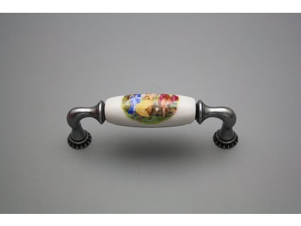 Rustikální úchytka Bohemia 96mm Tři grácie FV č. 1