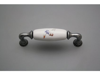 Rustikální úchytka Bohemia 96mm Husy FV č. 1