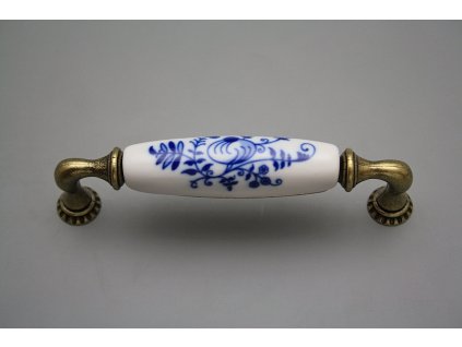 Rustikální úchytka Bohemia 128mm Cibulák Granátové jablko č. 1