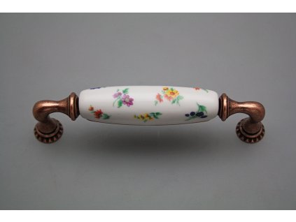 Rustikální úchytka Bohemia 128mm Házenky CU č. 1