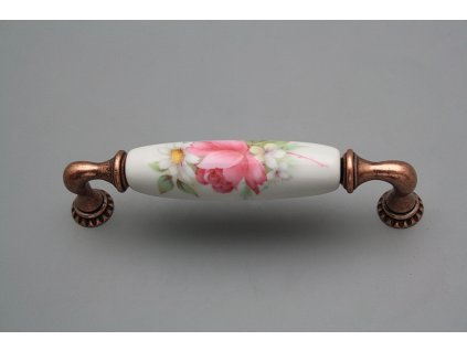 Rustikální úchytka Bohemia 128mm Radost CU č. 1