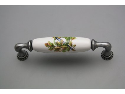 Rustikální úchytka Bohemia 128mm Lesní roh FV č. 1