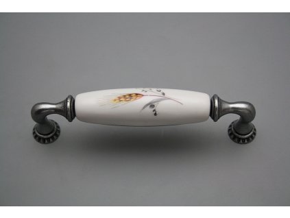 Rustikální úchytka Bohemia 128mm Obilí FV č. 1