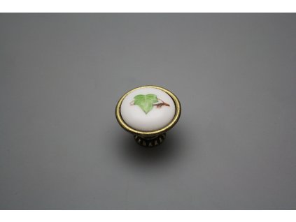 Rustikální úchytka Bohemia 35mm Břečťan č. 1