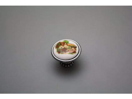 Rustikální úchytka Bohemia 35mm Chaloupka FV č. 1