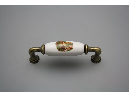 Rustikální úchytka Bohemia 96mm Chaloupka č. 1