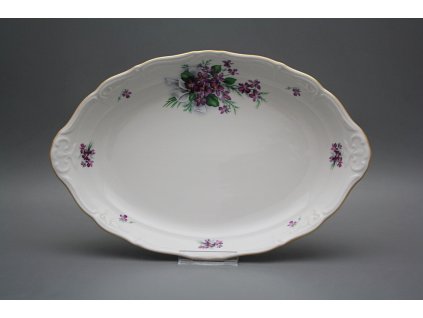 Koš na chléb Marie Louise Viola s mašlí KGL č. 1