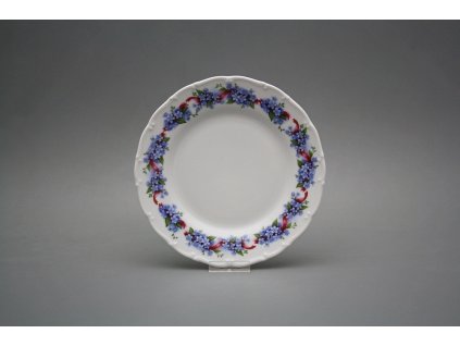 Talíř dezertní 19cm Ofélie Pomněnky KBB č. 1