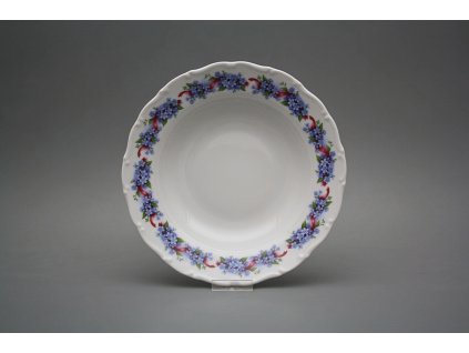 Talíř hluboký 23cm Ofélie Pomněnky KBB č. 1