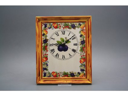 Nástěnné hodiny 25x30cm Ovocný sad cHM č. 1