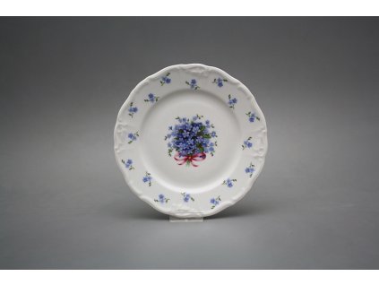 Talíř dezertní 19cm Marie Louise Pomněnky JBB č. 1