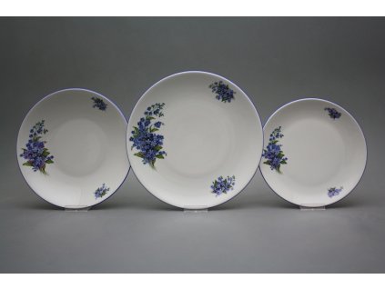 Talířová souprava Coup Pomněnky 18dílná CAL č. 1