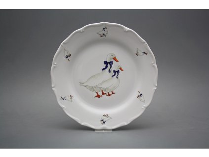 Talíř mělký 25cm Verona Husy FBB č. 1