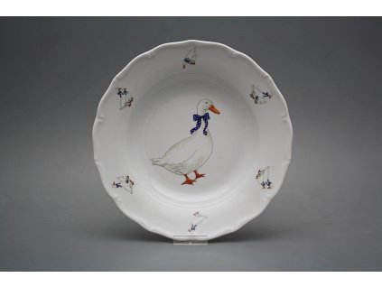 Talíř hluboký 24,5cm Verona Husy FBB č. 1