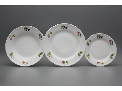 Talířová souprava Verona Lesní plody 24dílná ABB č. 1