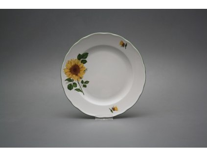 Talíř dezertní 19cm Rokoko Slunečnice CZL č. 1