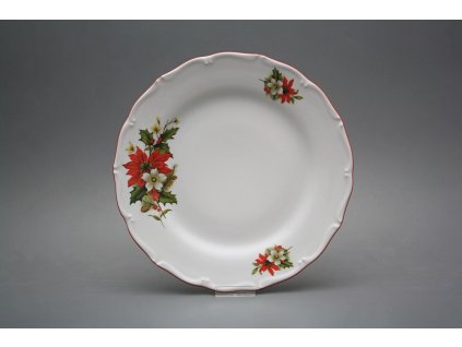 Talíř mělký 25cm Verona Vánoční hvězda CCL č. 1