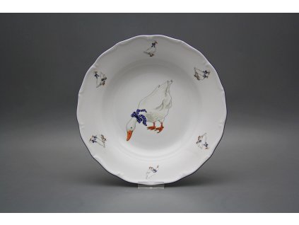 Talíř hluboký 24,5cm Verona Husy FML č. 1