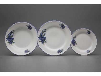 Talířová souprava Verona Pomněnky 12dílná CAL č. 1