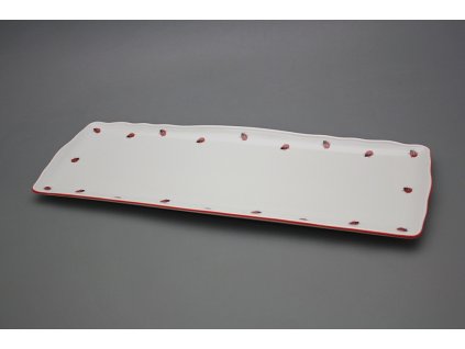 Podnos čtyřhranný 45cm Rokoko Berušky ACL č. 1