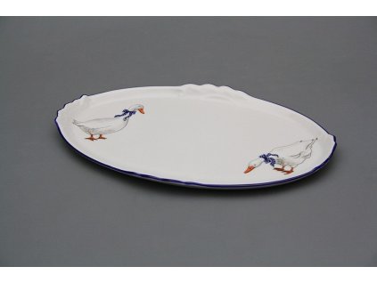 Podnos Mini oválný 20cm Husy ML č. 1