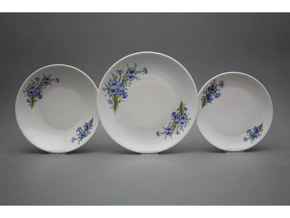 Talířová souprava Coup Chrpy 36dílná DBB č. 1