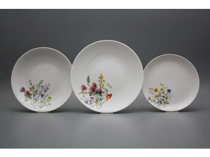 Talířová souprava Coup Kvetoucí louka 18dílná HBB č. 1