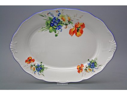 Ovál 40cm Verona Polní kvítí CAL č. 1