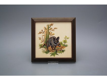 Obrázek 18x18cm Kanec kTHB č. 1