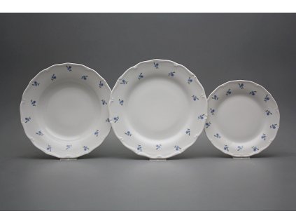 Talířová souprava Verona Pomněnky Házenky 18dílná ABB č. 1