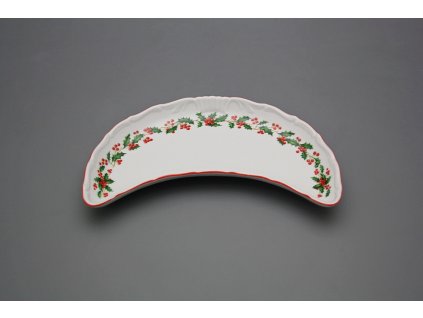 Miska na kosti 23cm Verona Vánoční Cesmína CL č. 1