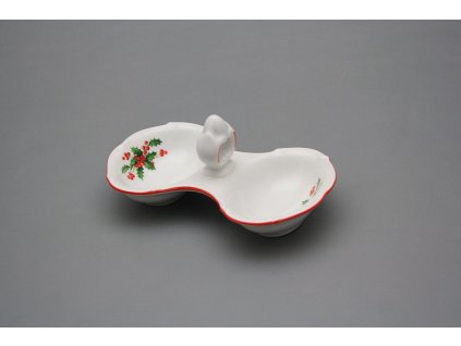 Slánka dvoudílná Verona Vánoční Cesmína CL č. 1